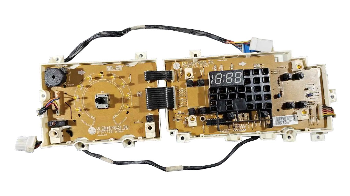 Модуль индикации для стиральной машины LG (ЭЛДЖИ) EBR68020313 (EAX60679105)