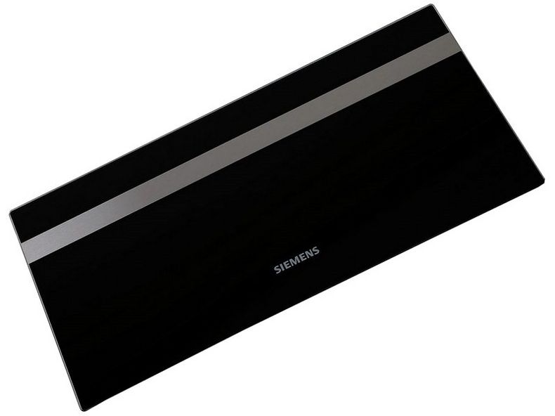 Панель для вытяжки SIEMENS (СИМЕНС) 775720 (С00509509), черная, стекло, металл