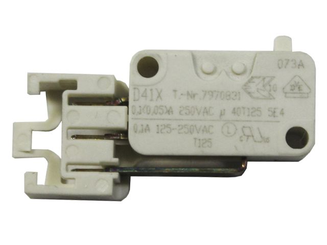 Микровыключатель для духового шкафа Miele Миле 7970831, 7970830 (0,1A 250V T125 1W). Товар уцененный