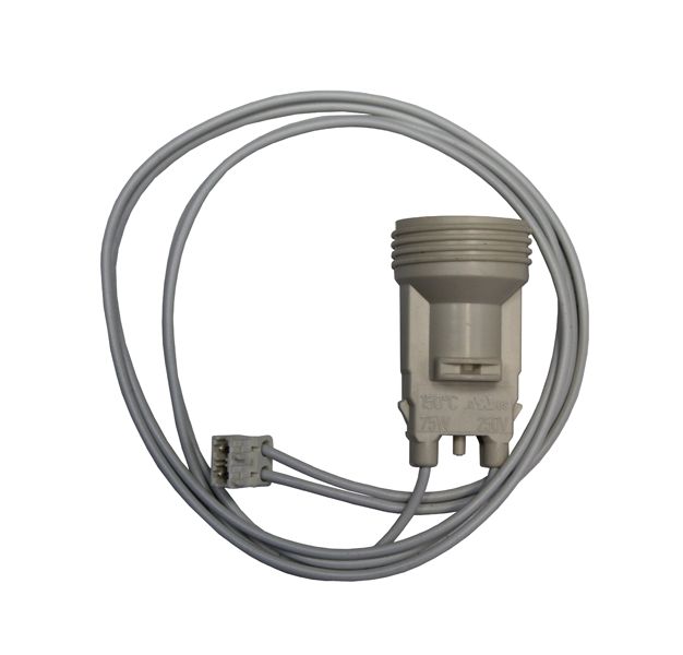 Цоколь лампы с проводкой для сушильной машины MIELE (МИЛЕ) 6484710 75W