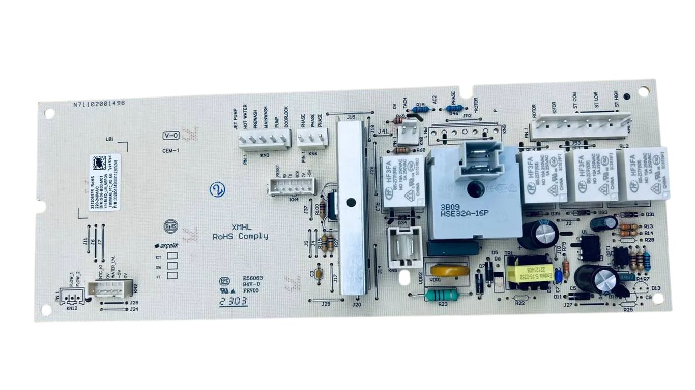 Плата для стиральной машины Beko 2851546100 (23020850R, 21031018R)