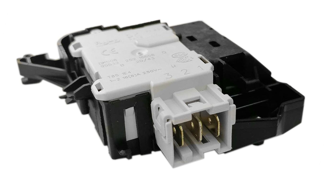 Замок двери (убл) для стиральной машины INDESIT (ИНДЕЗИТ) 536021, 510057 (DKS08 624, DKS08618, W11114342, W10885440, 160032743)