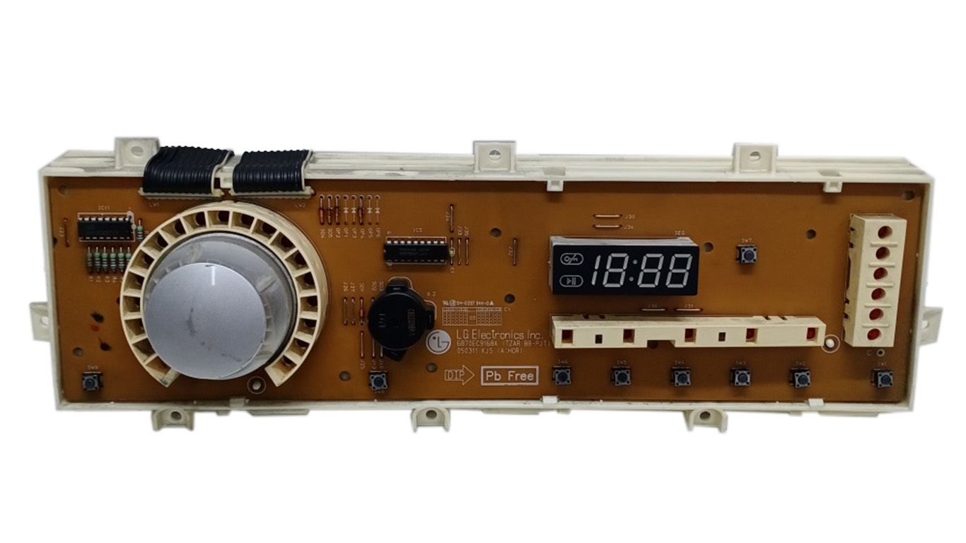 Силовой модуль с индикацией для стиральной машины LG (ЭЛДЖИ) 6871ER1032L (на индикации 6870ec9168a)