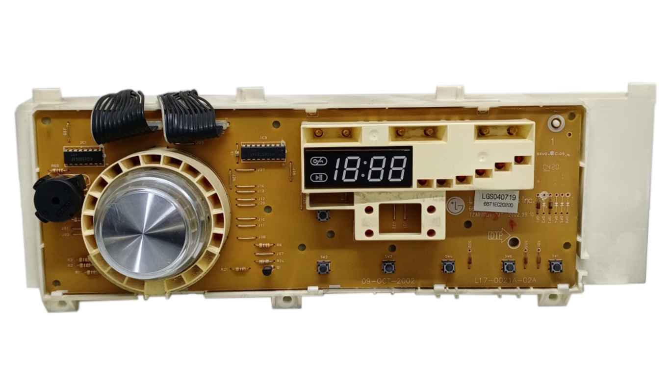 Модуль к стиральной машине LG (ЭЛДЖИ) 6871EC1075D (LG3040226, 6870EC9082B, 6871EC2020F, LGS040220, 6870EC9083A, L17-0021A-02A)