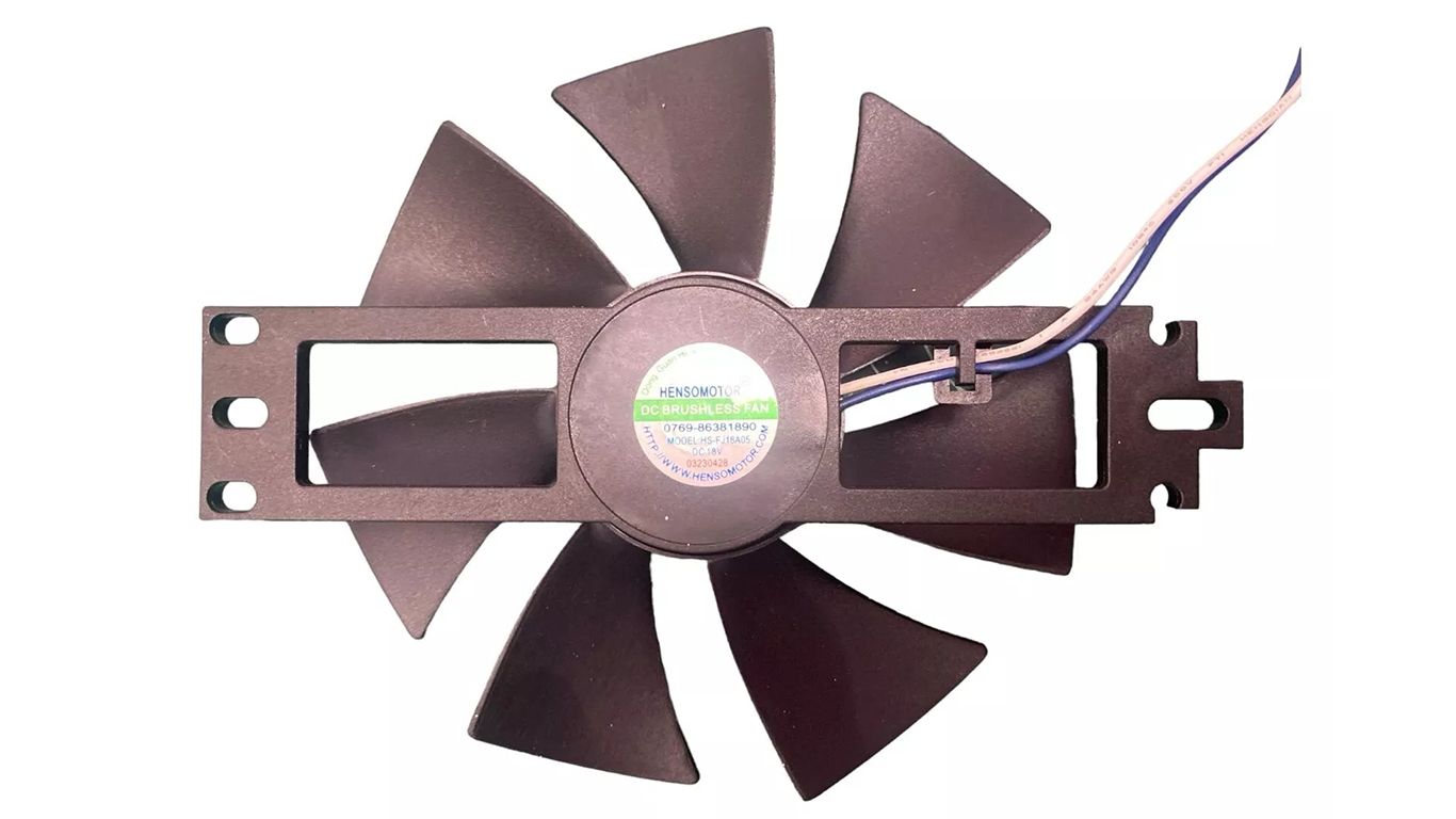Вентилятор для плиты, варочной панели MIDEA МИДЕА (0769-86381890, HS-FJ18A05, DC 18V, 2800rpm, 03240310)