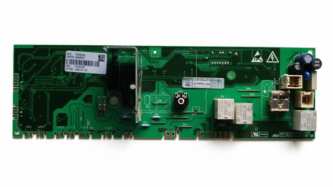 Электронный модуль для стиральной машины VESTEL (ВЕСТЕЛ) 32008702, 32008606 (735355-02,719167-00)