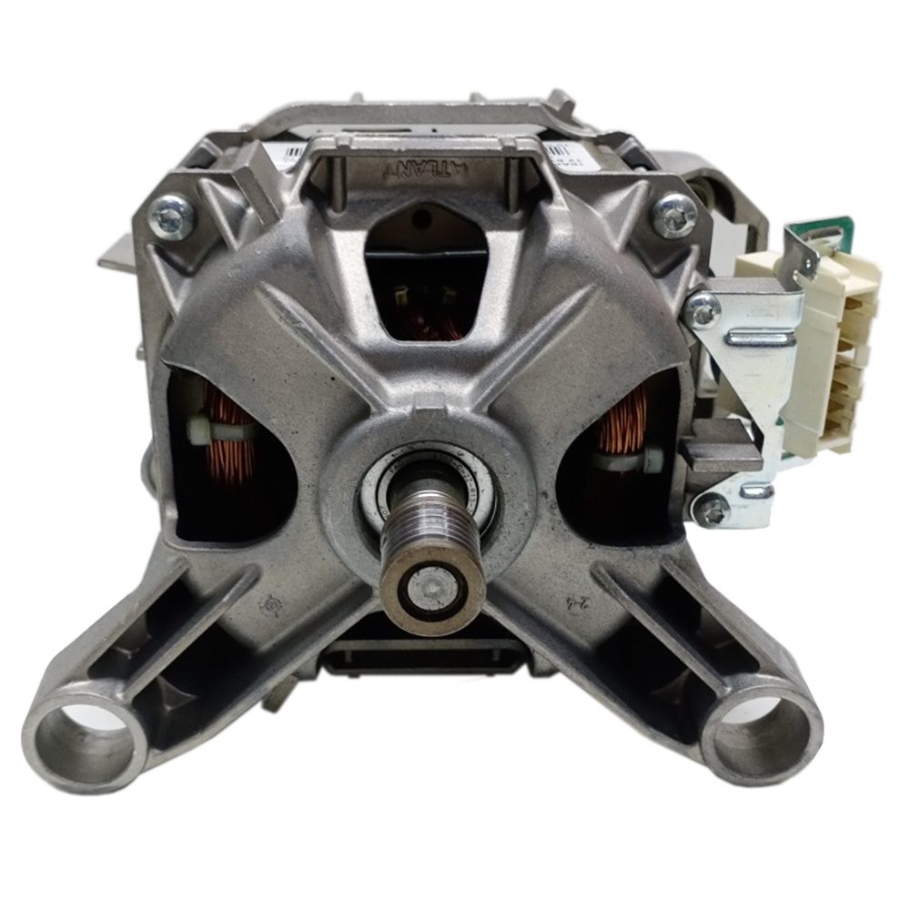 Мотор для стиральной машины Atlant 1BA6738-2-0024, 90167382401 (476W,13680об/м, 100010198.075-2011, УХЛ 4.2IP00 F/H, квадратный, 6 клемм)