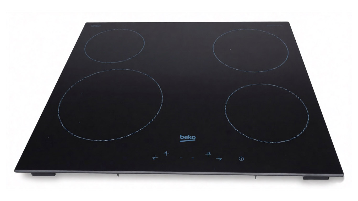 Стекло керамическое от варочной поверхности Beko 190261628 (520x590мм, снято с гарантийной техники)