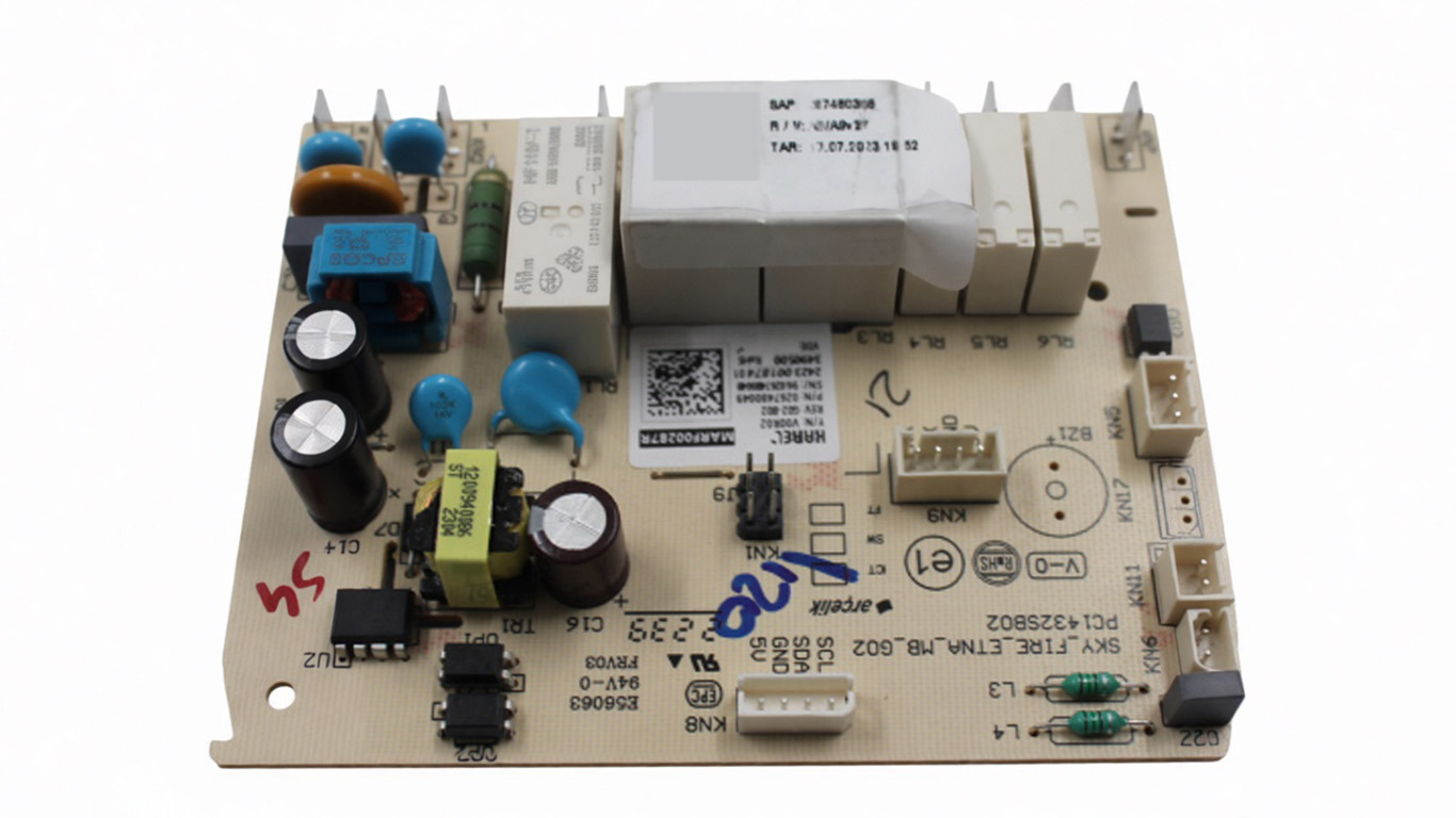 Плата для духового шкафа GRUNDIG GEBM19300BFC (267480049, V00R02, G02-B02, E56063)