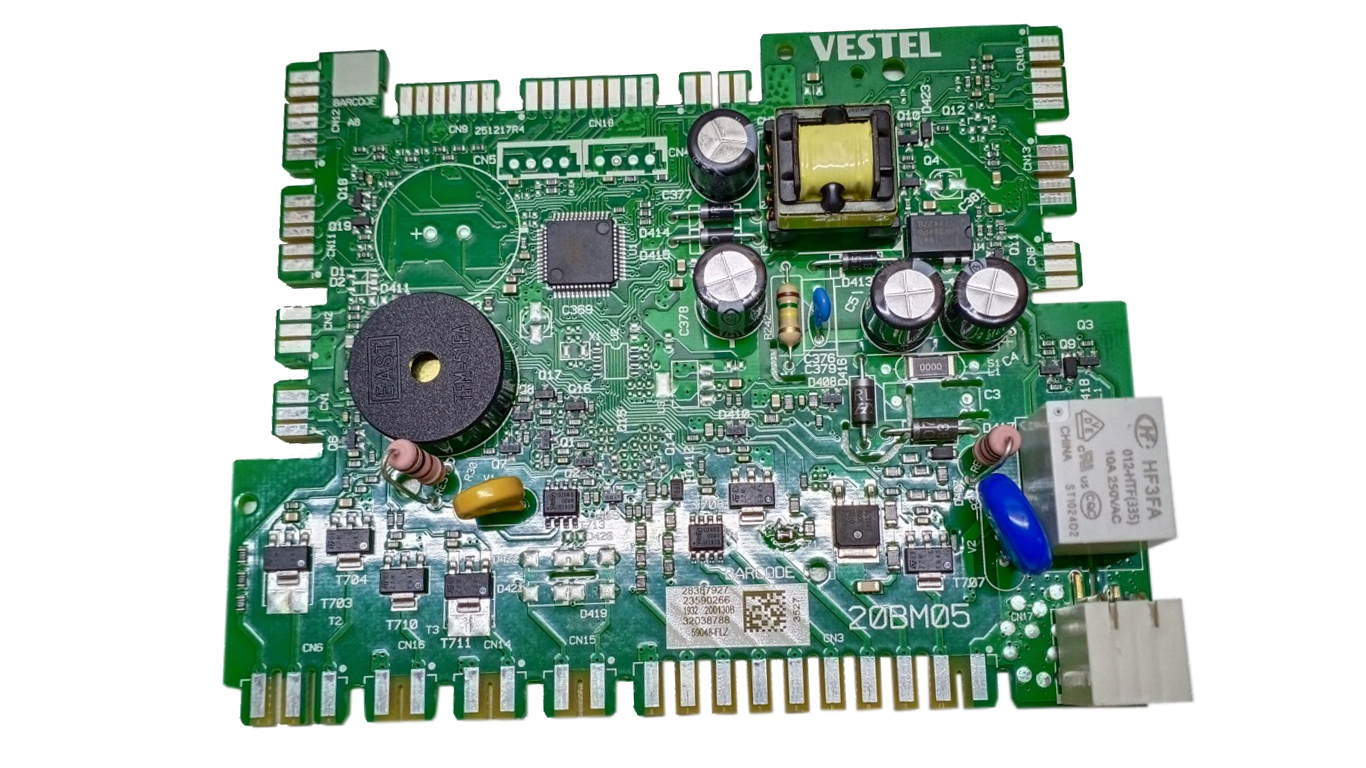 Плата для посудомоечных машин Vestel, Hi 28869419 (32038788, 23590266, 1932 2208048, 67716 ECM, 20BM05, E230225, 2220294000006482, V290R0)