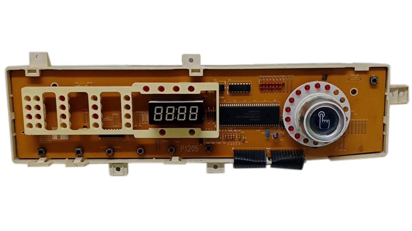Модуль с индикацией к стиральной машине SAMSUNG (САМСУНГ) MF-F1015J-00 (20021119, информация трансформаторе: DC26-000058)