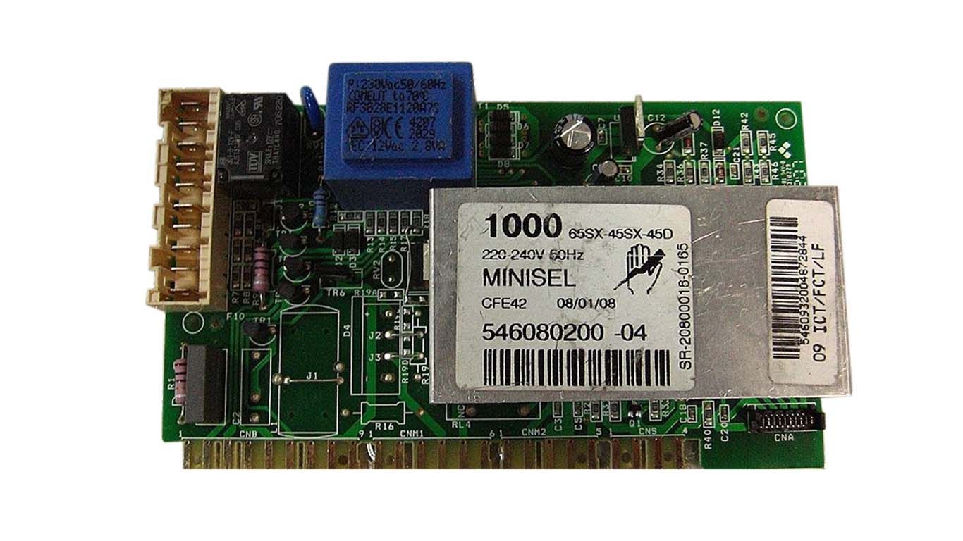 Модуль для стиральной машины ARDO (АРДО) 546080200, 651017907 (MINISEL 1000, 65SX-45SX-45D , 546080200-03, S1-20505501-0139)