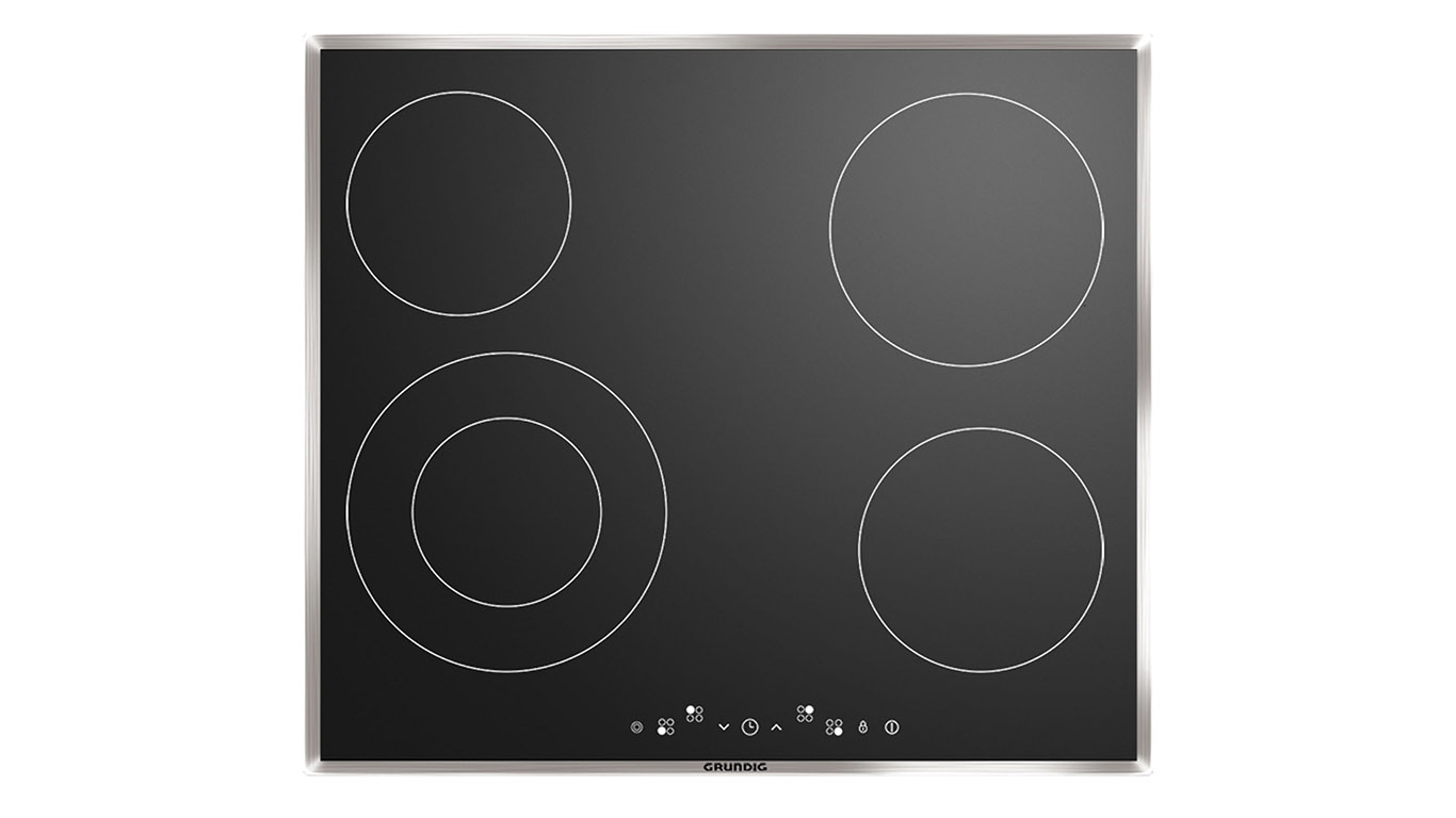 Стекло керамическое от варочной поверхности GRUNDIG 190264345 (582х512мм, снято с гарантийной техники)