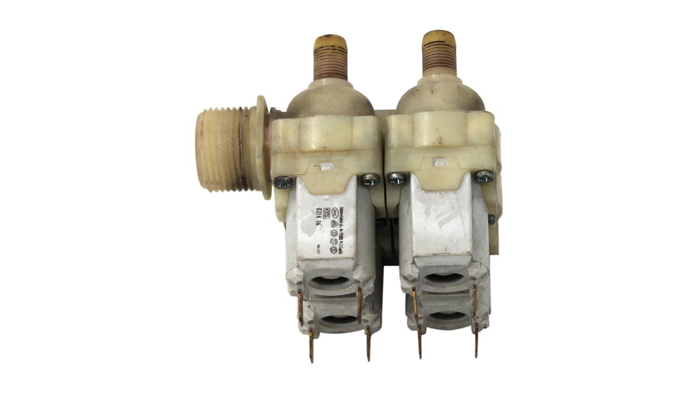 Клапан залива воды для стиральной машины EURONOVA ЕВРОНОВА (4090 Tm 25c 0,3-10bar, Tu60c)