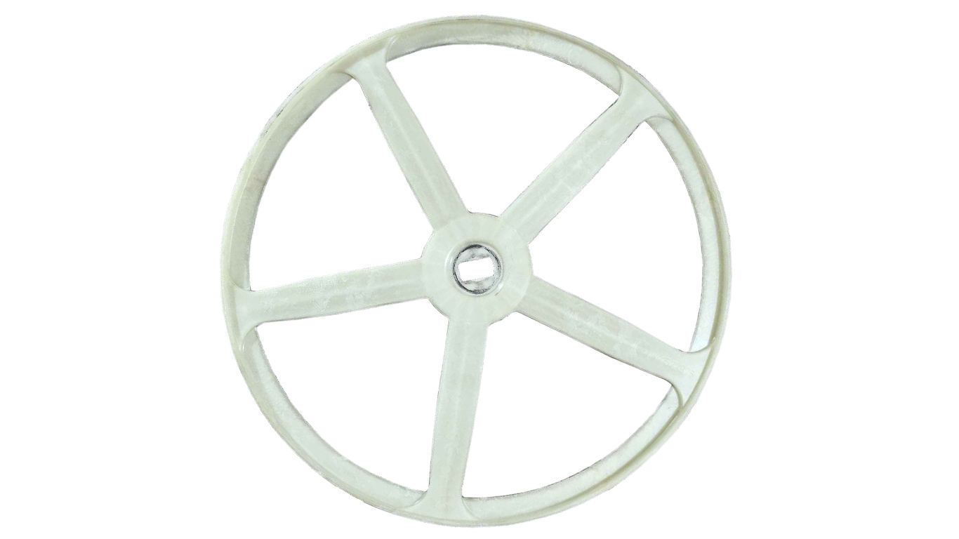 Шкив для стиральной машины INDESIT (ИНДЕЗИТ) w11522874 (w11522875, 17400383000, 17w11007457, посадочное место: 14,6 х 10,8 мм, D-280 мм, снято с гарантийной техники)
