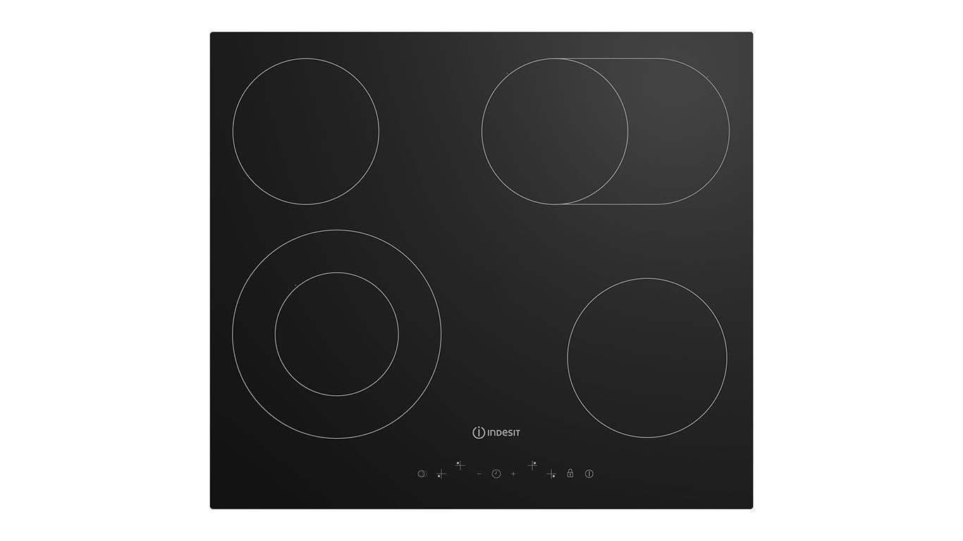 Стеклокерамика от варочной поверхности INDESIT 190264841 (590х520мм, снято с гарантийной техники)