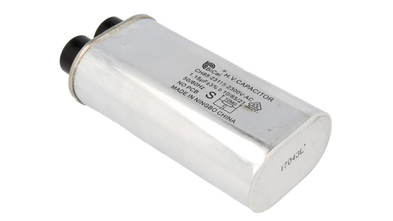 Конденсатор для микроволновой печи Whirlpool 481212158161 (CH85*23115*2300V*AC, 1,15f)