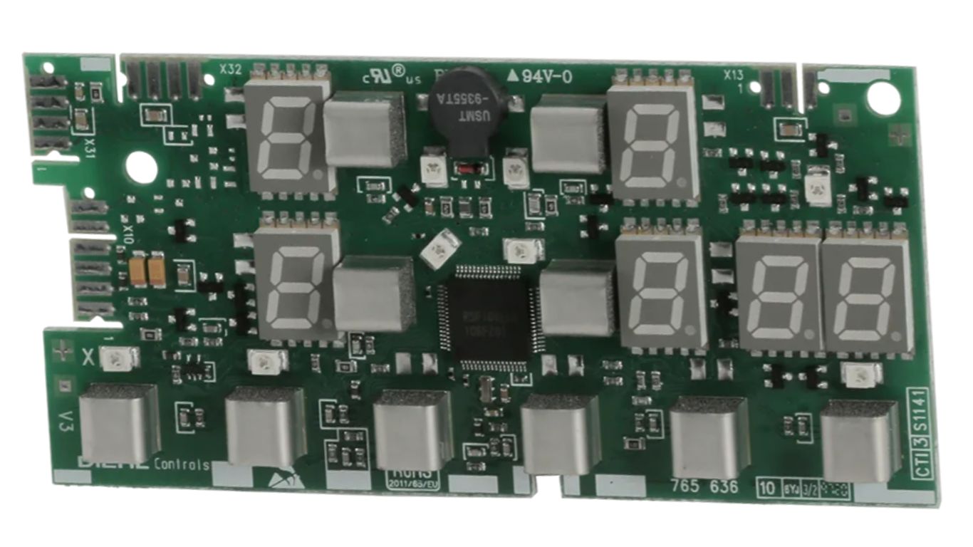 Модуль индикации для плиты, варочной поверхности Bosch 11038548, 11028440, 11009137 (8001186459, 787906-02, YL230CT-3E, снято с гарантийной техники)
