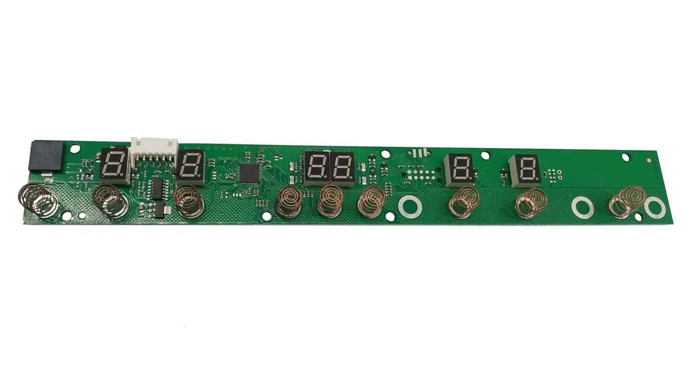 Плата индикации для варочной панели HANSA 8509996 BHIW67323 (PG361.15, 45W20, снято с гарантийной техники)