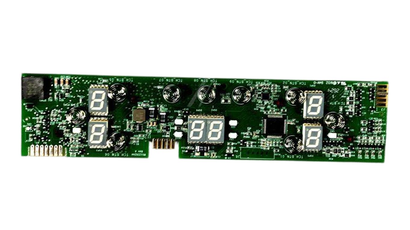 Модуль (плата) для варочной панели WHIRLPOOL 488000632444 (W11506431A, W11244160S, W11226244, снято с гарантийной техники)