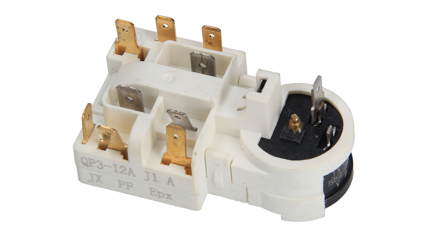 Реле стартовое для холодильника HANSA FK325.4S, FK357.6DFZ (на корпусе: QP3-12A J1 A)