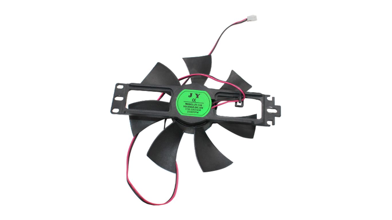 Вентилятор для варочной панели Kuppersberg ICS 608 (JY-116, DC18V, 0760-22623830, 2200RPM, общая длина 14.4см, длина провода 50см)