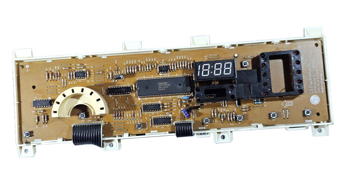 Электронная плата для стиральной машины LG (ЭЛДЖИ) 6870ER9001A-0 (AWCC509328 060727)
