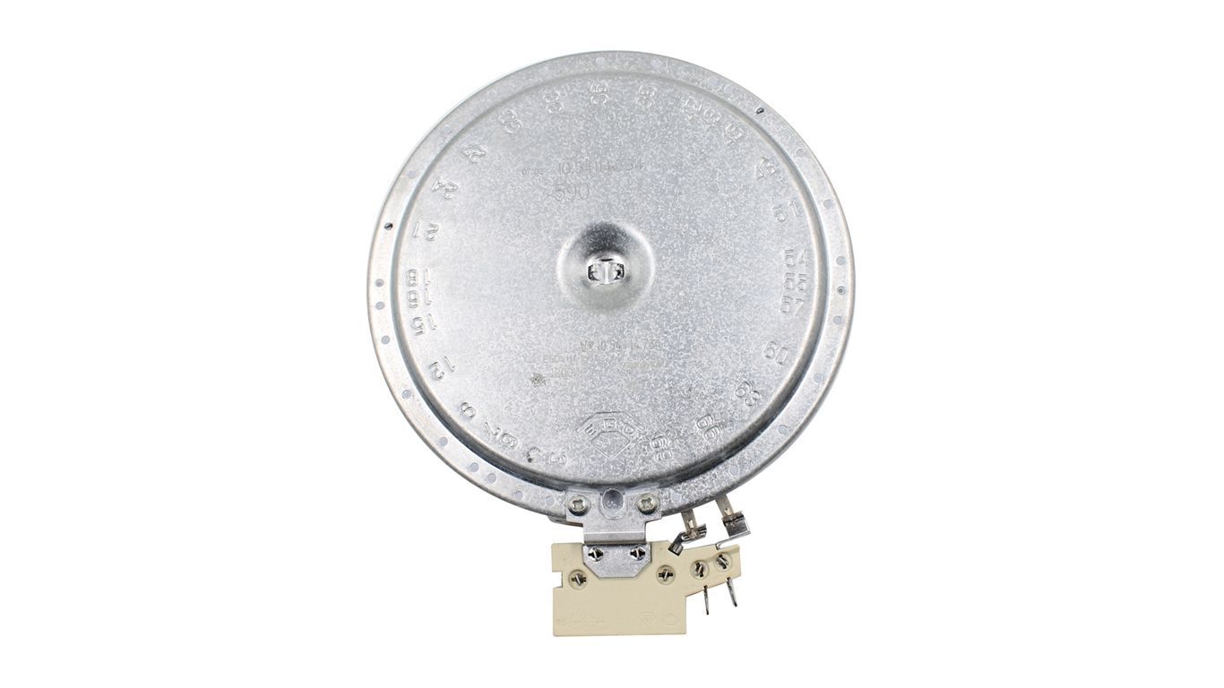 Конфорка для стеклокерамической плиты HANSA ХАНСА 8043846 (D165/140mm, 2 контакта, 10.54114.704 1200W 230v, 60.16172.004, снято с гарантийной техники)
