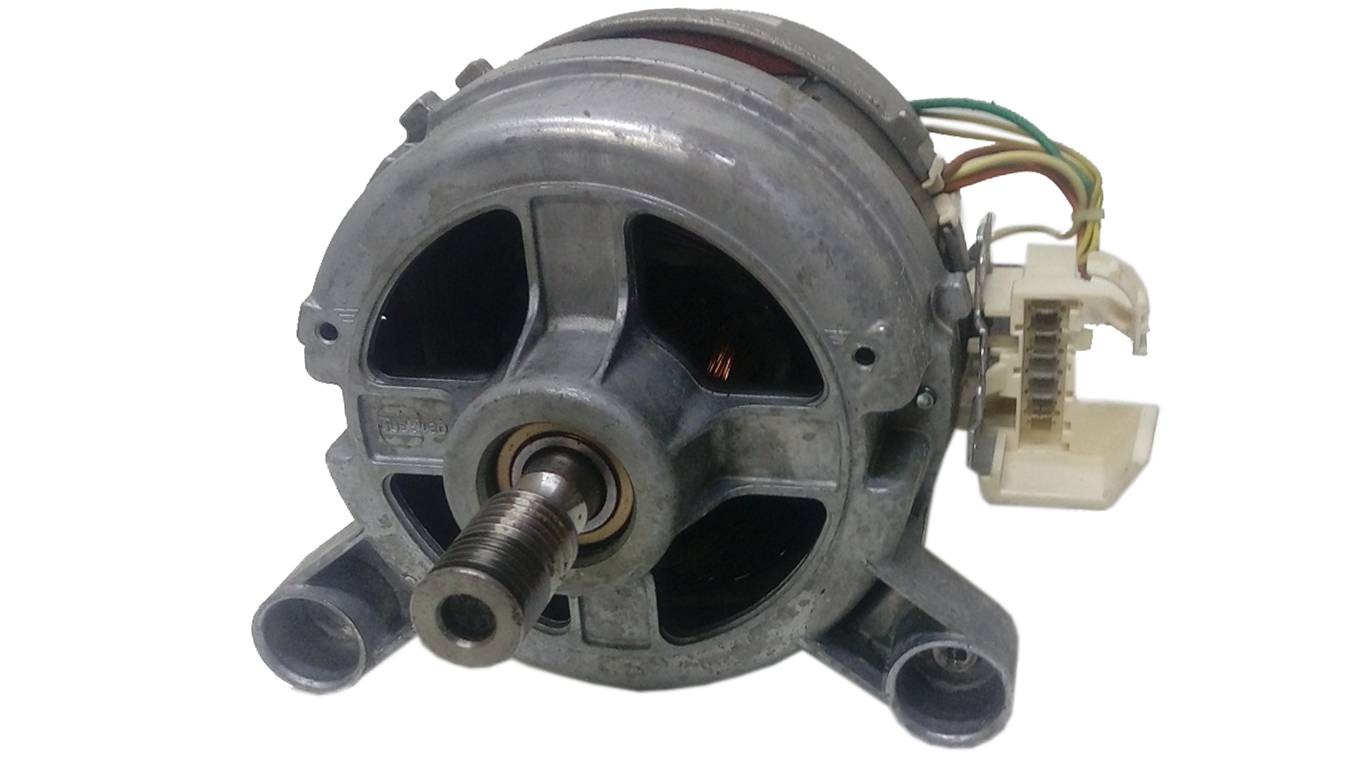 Мотор для стиральной машины AEG (АЕГ) 132751020, 3792709408, 1240528404 (wu126u35e00, 16205700, 360W, 15300RPM, 6 контактов, круглый)
