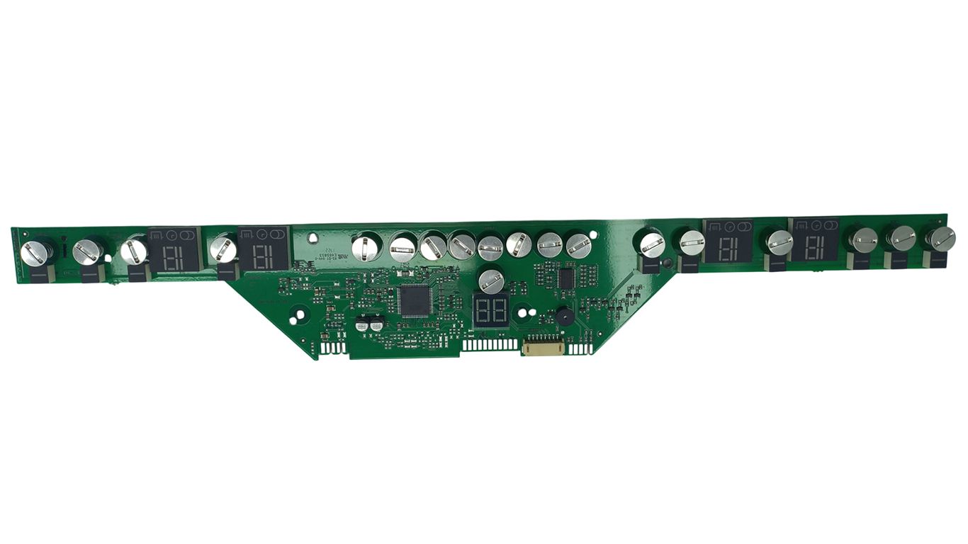 Модуль индикации для варочной панели HOTPOINT HR 6T5 B S 893371 (167100119, G02-B02, E465853, снято с гарантийной техники)