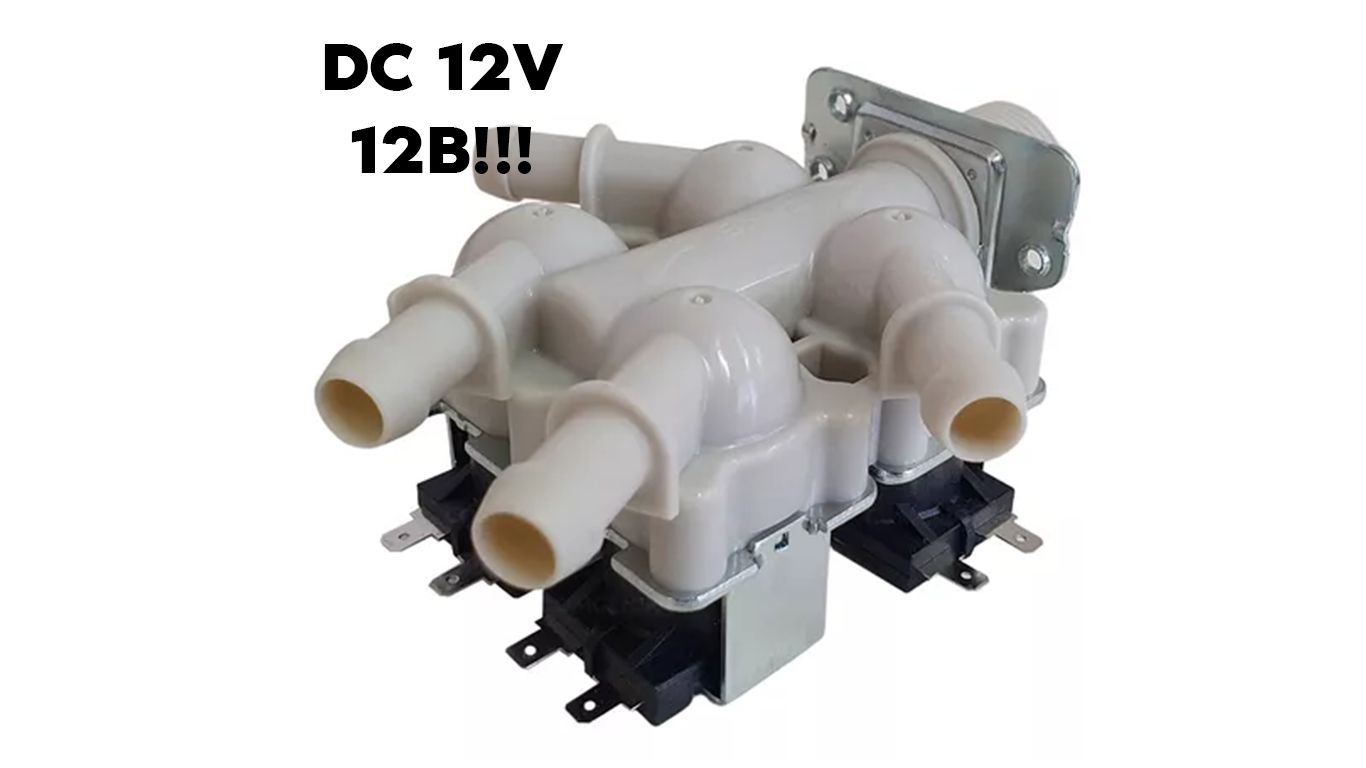 Клапан для стиральной машины LG (ЭЛДЖИ) AJU75412413 (НА ПОСТОЯННЫЙ ТОК 12В (DC12V))