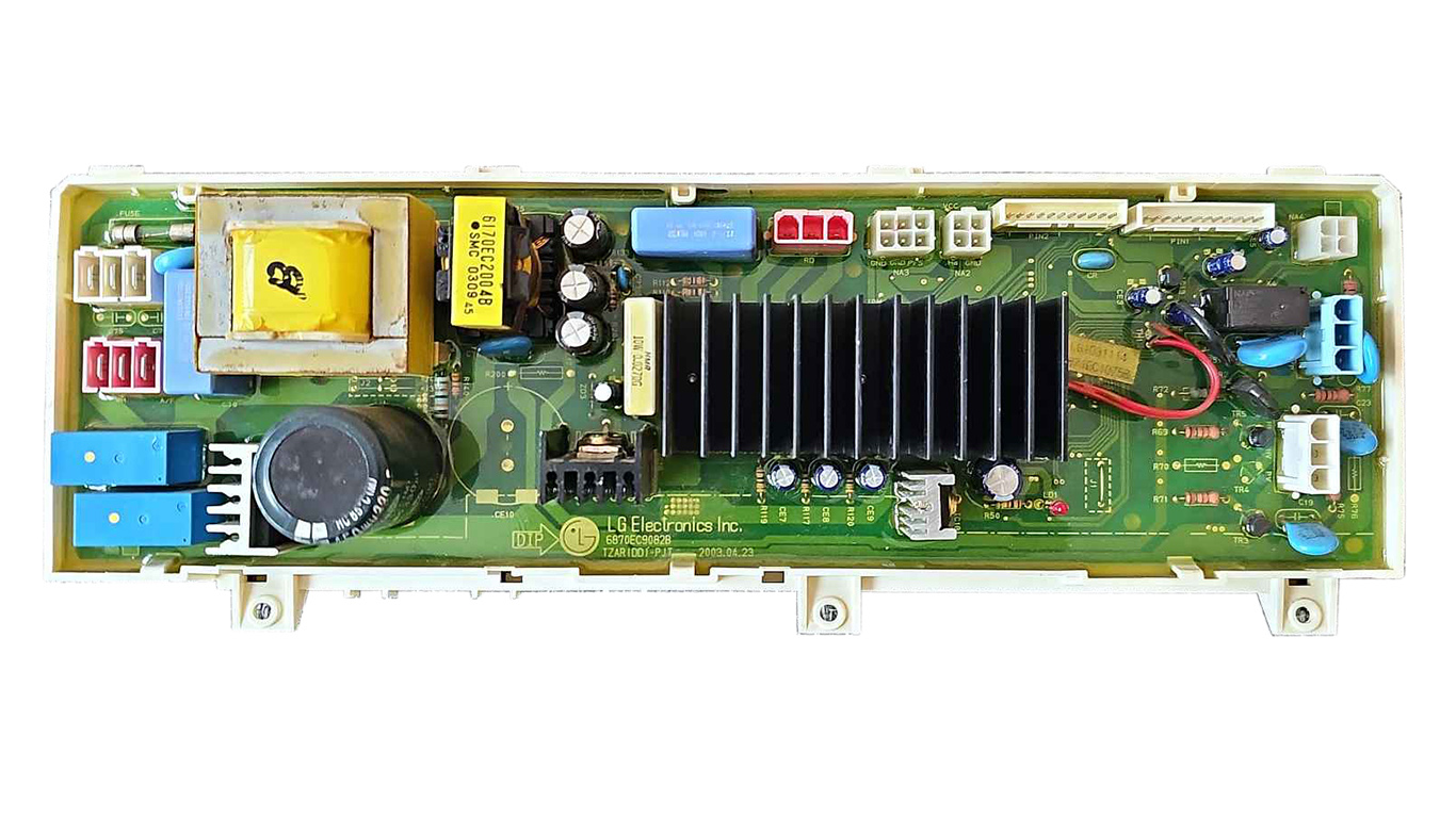 Плата для стиральной машины LG (ЛДЖИ) 6870EC9082A (6871EC1075B, на индикации: 6871EC2020B, 6870EC9083A, L17-0021A-02A)