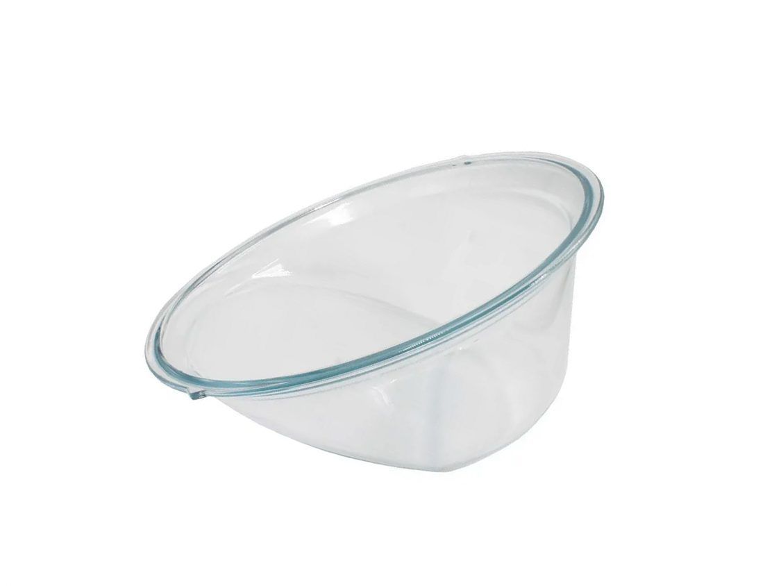 Стекло люка стиральной машины ZANUSSI (ЗАНУССИ) 1108430107, 1108430008 (D-325мм, H-142мм)
