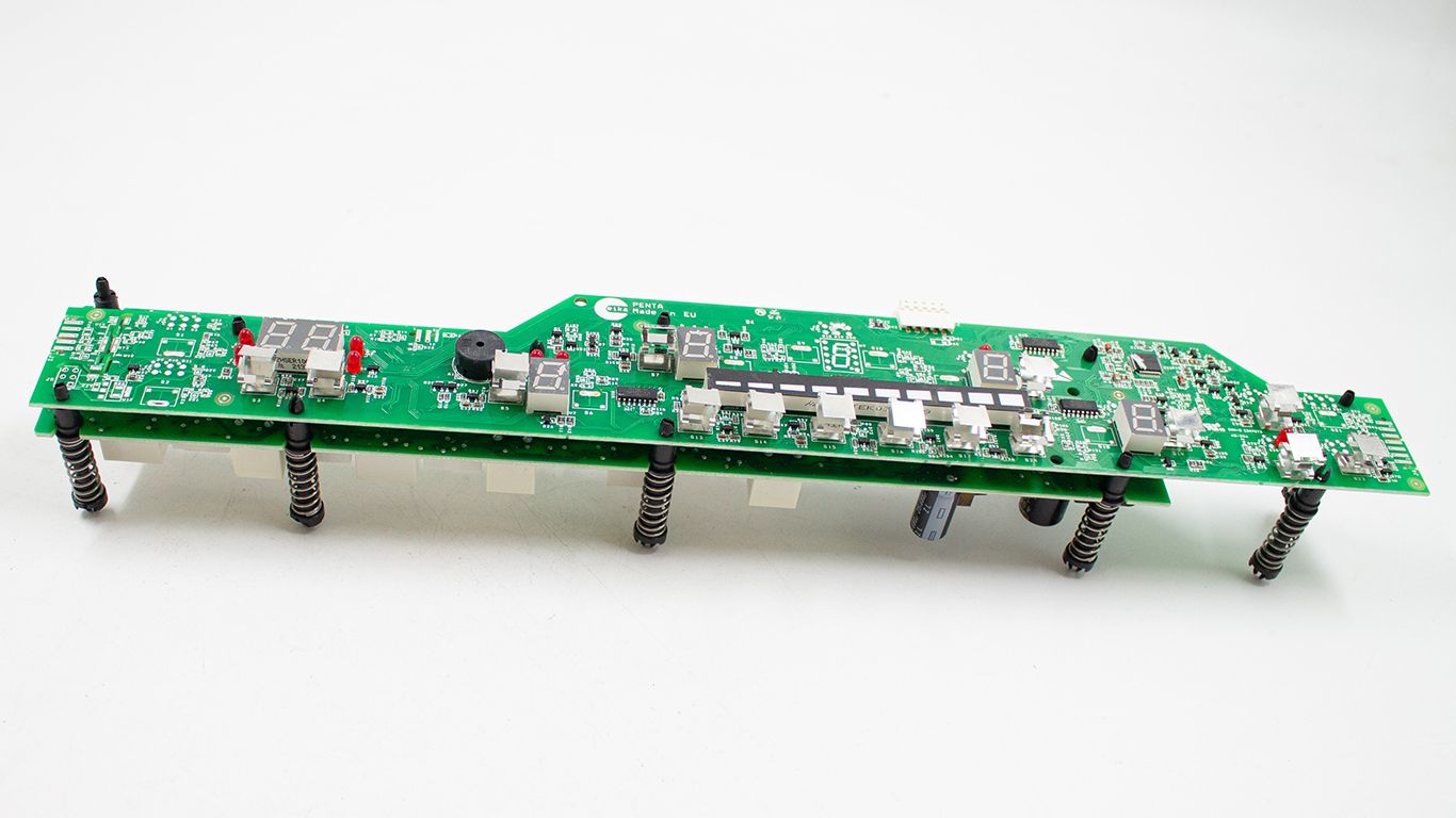 Плата силовая для варочной поверхности Hansa Ханса BHC66906 8309500 (CA3A3Z39111106 2224052032 SW P01 F01S01 R21 F01S01)