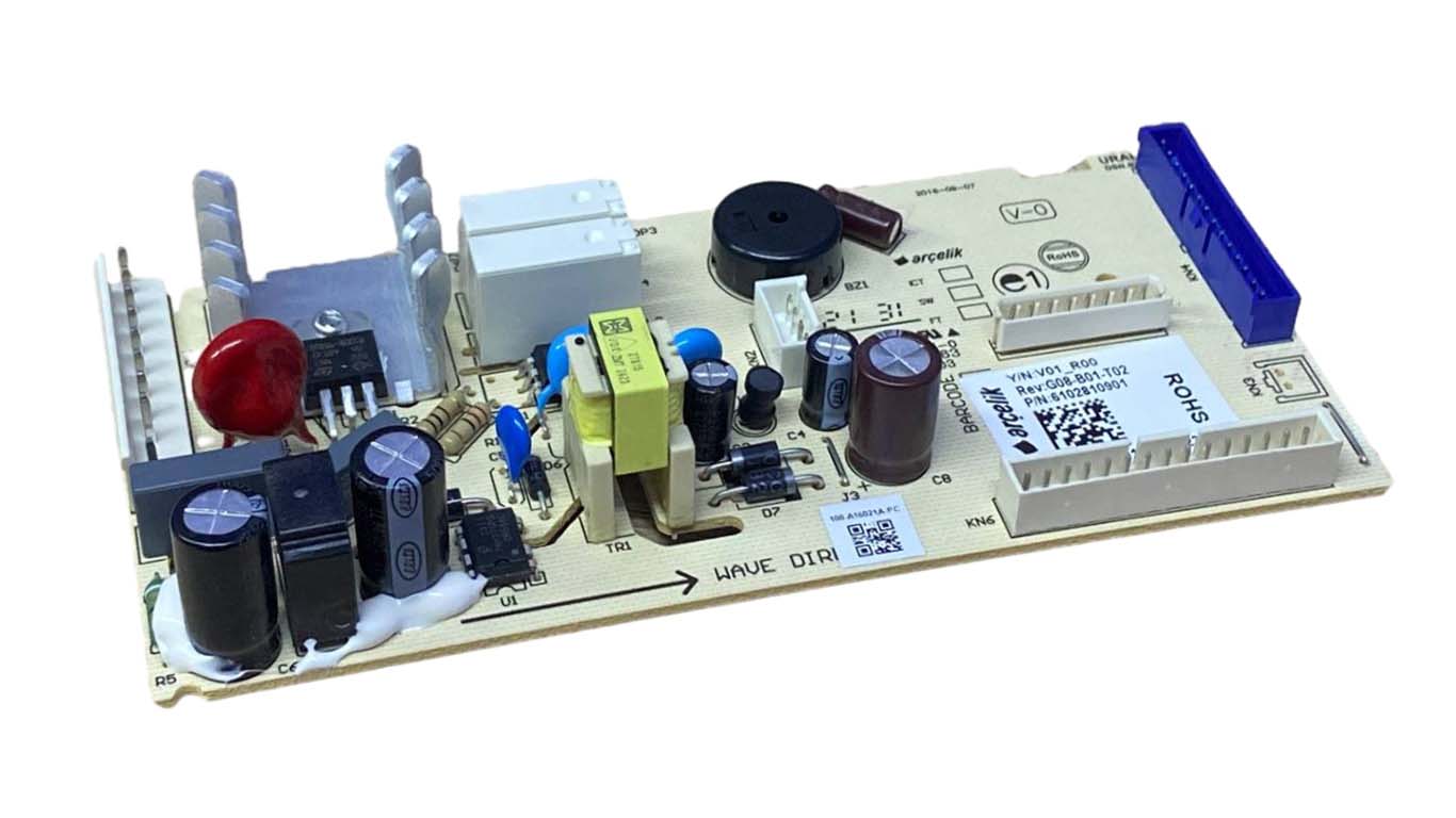 Модуль управления для холодильника Beko RCNK400E21ZB UA, B3R0CNK362HW RU 6102810901 (V01R00, G08-B02, EB0803VS08)