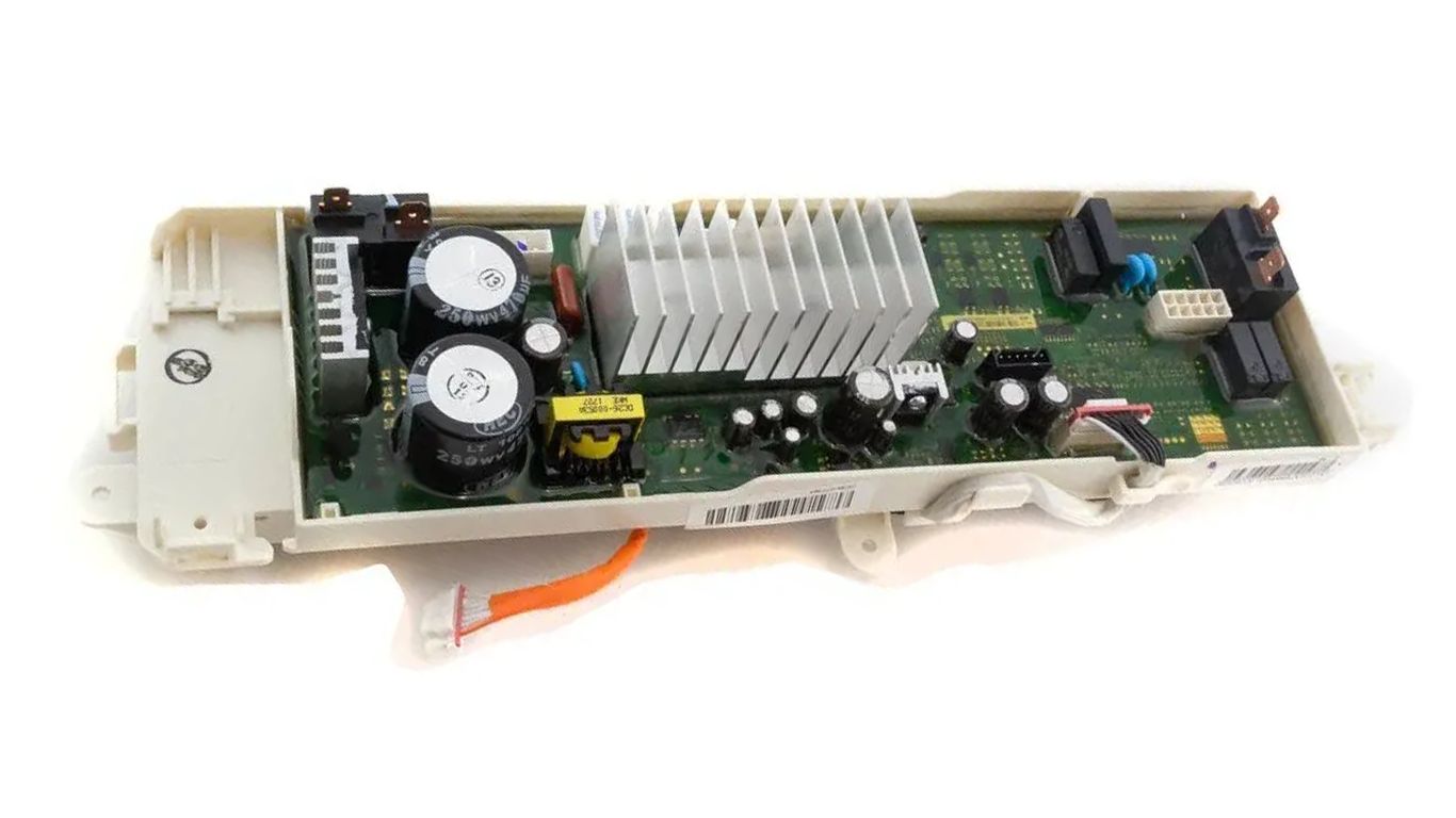 Плата для стиральной машины Samsung DC92-02100A (DC92-02013B, информация на индикации: DC41-00252A, информация на трансформаторе: DC27-00012A)
