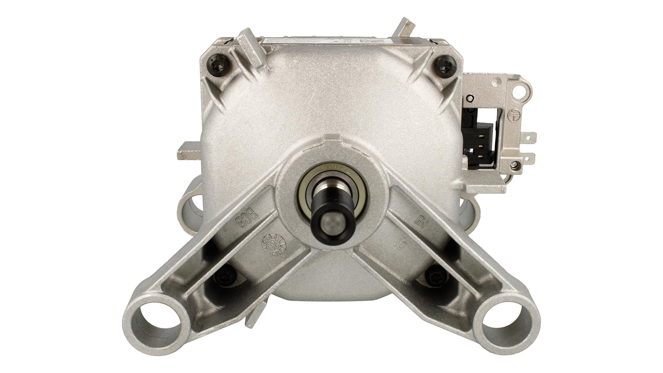 Мотор для стиральной машины BOSCH 145790 (асинхронник бесщелочный, 3 клеммы, мини фишка, 4 ножки, 9001033465, 1bs6525-8bc 249w, 9001033051)