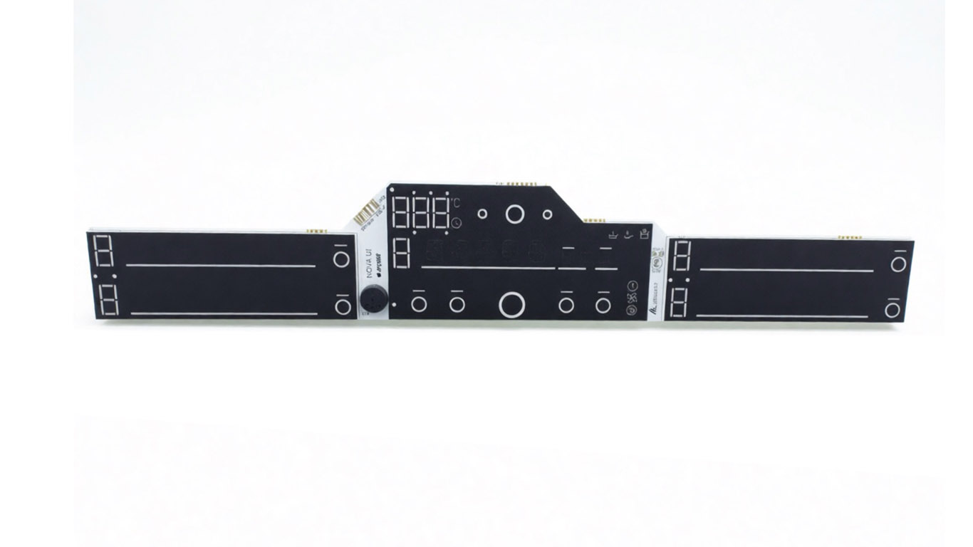 Плата (модуль) индикации для варочной панели HOTPOINT HS 1560B BF (G17-B44, E301369, 12V, снято с гарантийной техники)