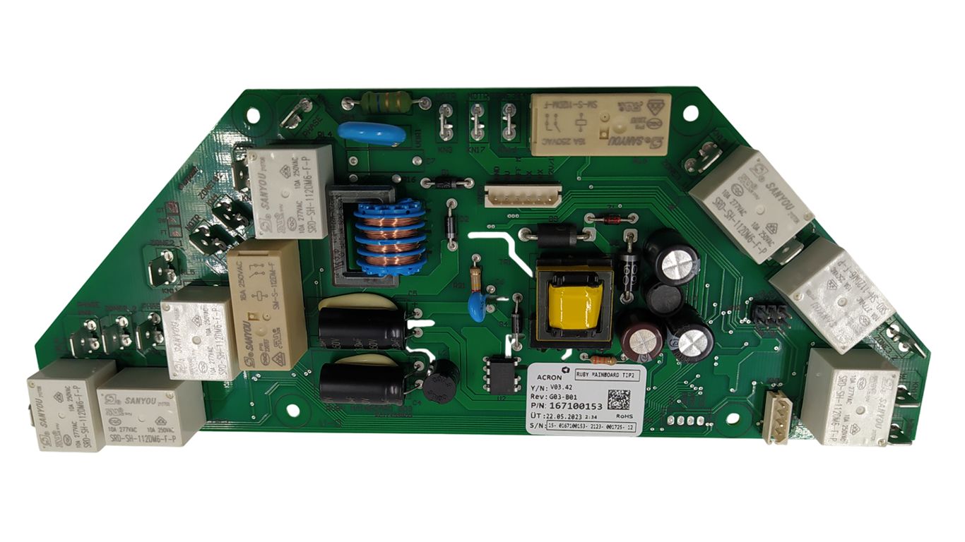 Модуль (плата) для варочной поверхности HOTPOINT HR 6T2 X S, R 6T2 B S (G03-B01, снято с гарантийной техники)