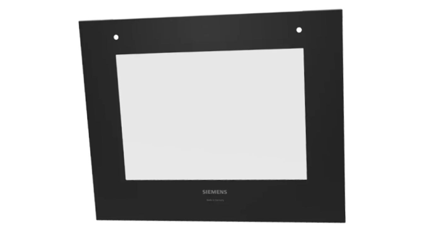 Внешнее стекло дверцы для духового шкафа Siemens Сименс HB517, HR558 20000358 (590х480мм)