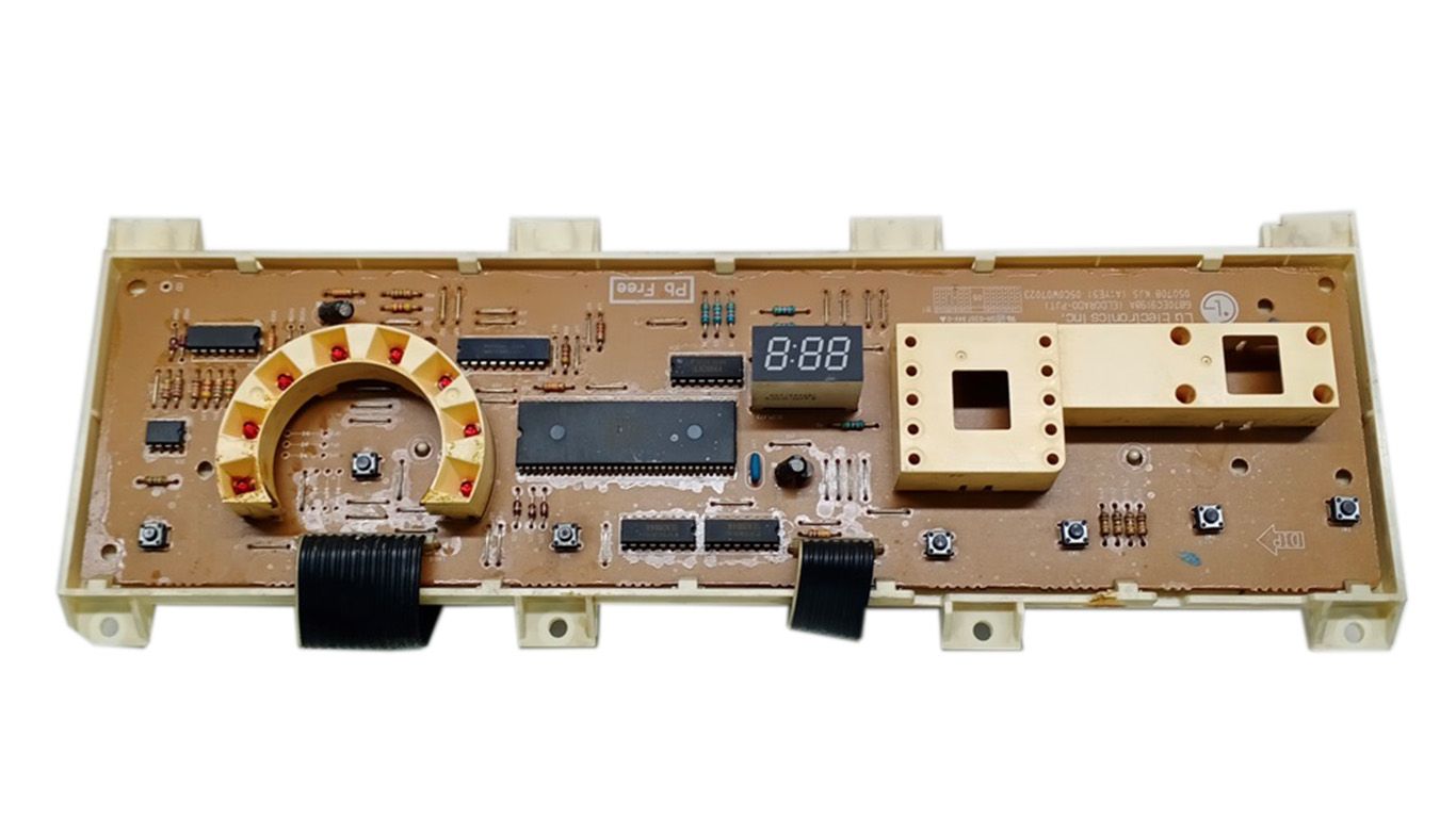 Модуль для стиральной машины LG (ЭЛДЖИ) 6871ER1050E, 6871ER1050D (на индикации 6870ec9198a)