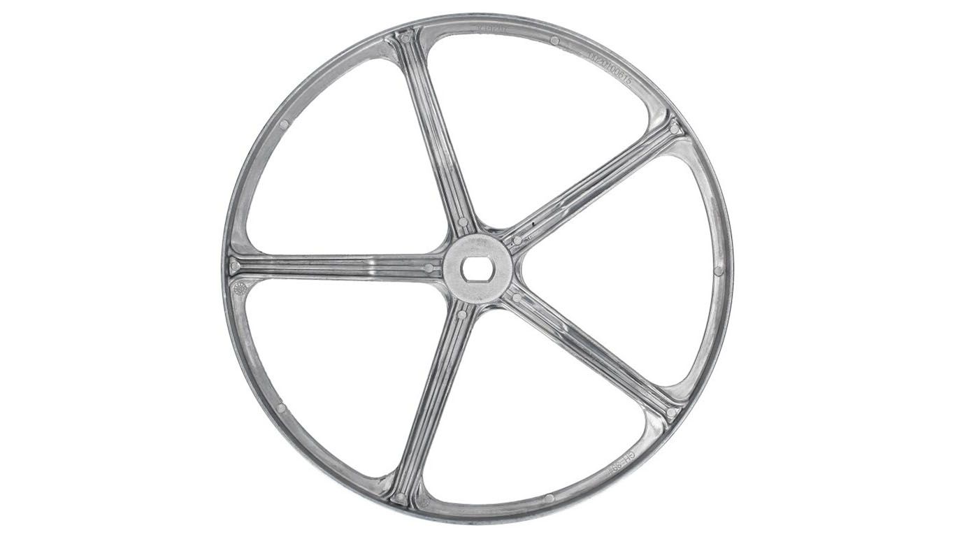 Шкив для стиральной машины Haier 0020100615 (V13169, D-280мм, 5 лучей, посадочное место: 17x13мм)