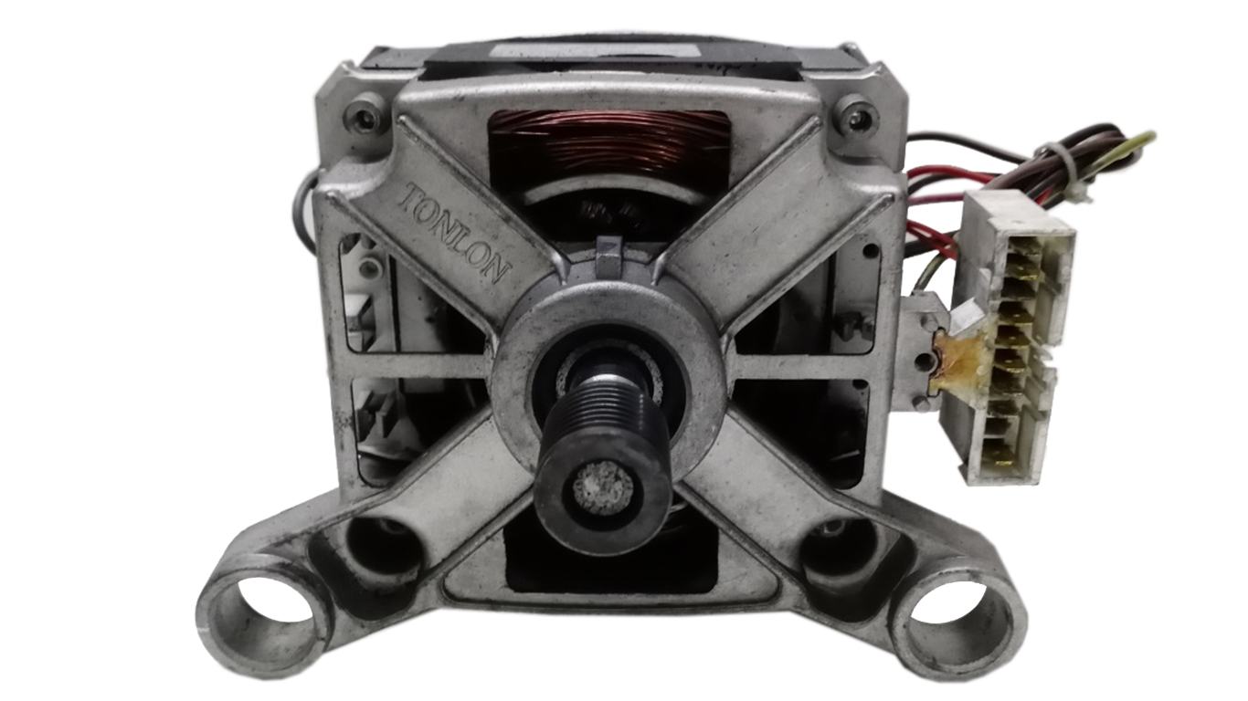 Мотор к стиральной машине ATLANT (АТЛАНТ) DUM66-39, 12000RPM 240V 1.9A, 6 клемм, квадратный