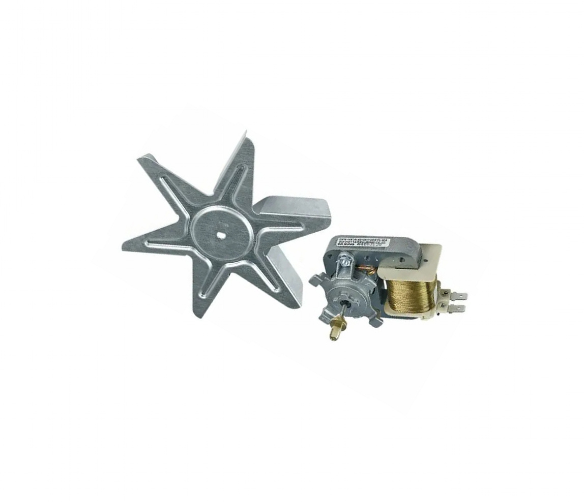 Вентилятор обдува с крыльчатками в сборе ARISTON (АРИСТОН) 398229, 310972 (22W, OSM-15S, W10617217)