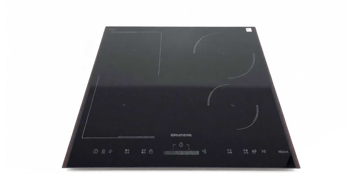 Стекло керамическое от варочной поверхности GRUNDIG 190263146 (580х510мм, снято с гарантийной техники)