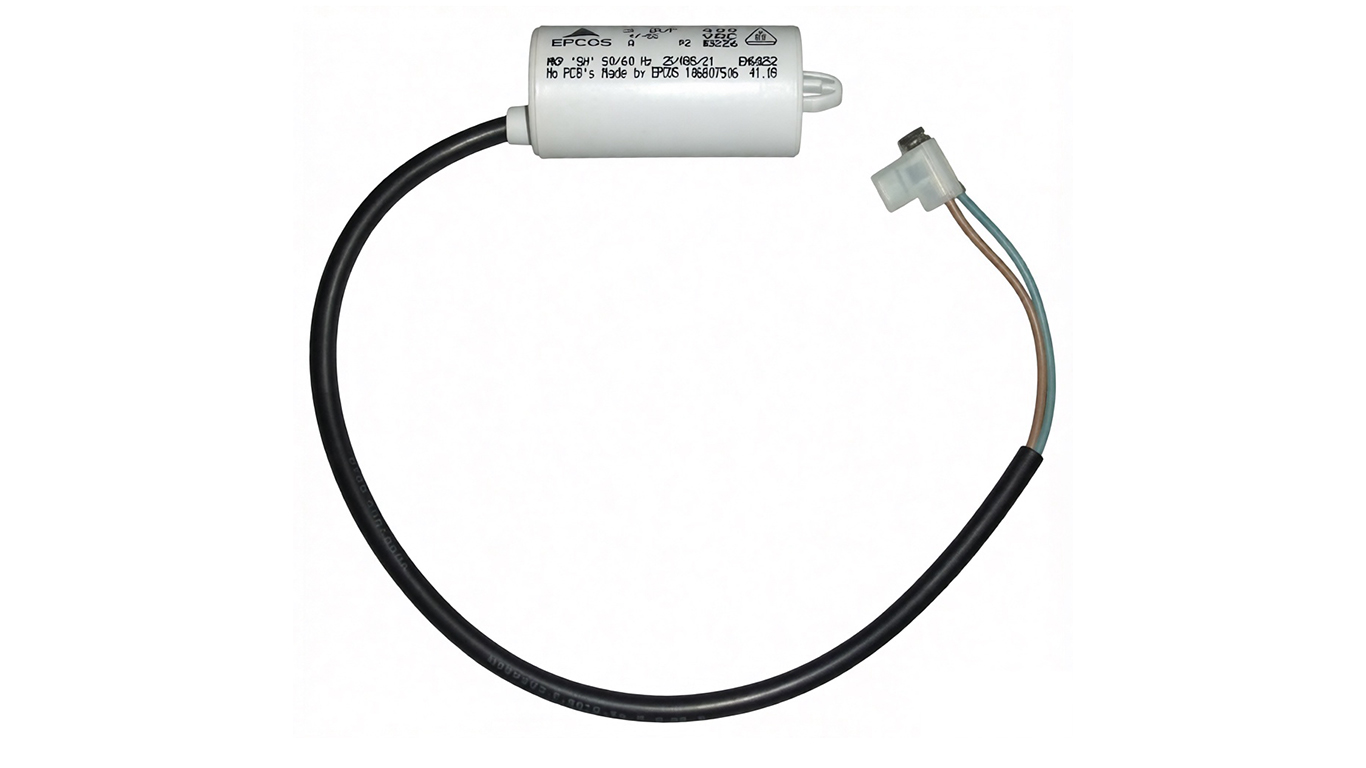 Конденсатор для холодильника Beko 4121074386 (3 мкФ, на корпусе: 5785151600 4652622800)