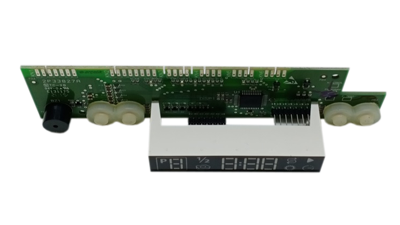 Плата дисплея для посудомоечной машины Kuppersberg Beko 1754543502 (информация на плате MARDO779R, информация на корпусе 1754444900, 7607738342, MF523801)