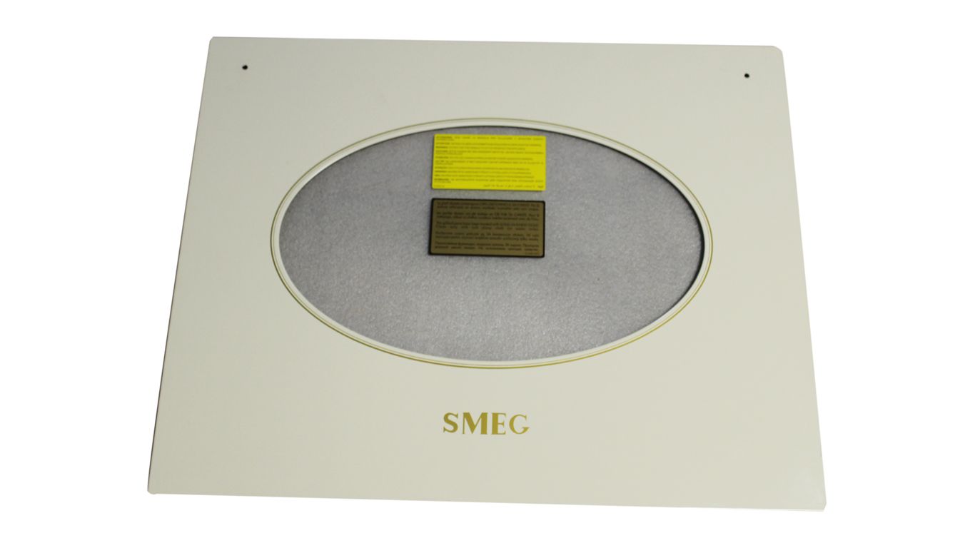 Внешнее стекло двери для духового шкафа совместим со SMEG 11177773332 596х478мм